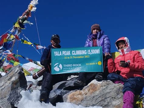 Yala Peak Climbing 14 Days Third Rock Adventures