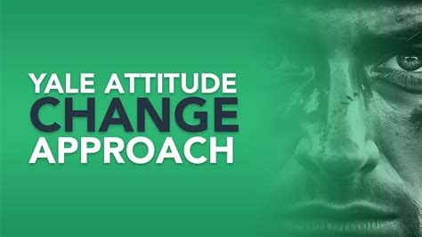 Yale Attitude Change Approach