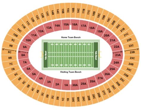 Yale Bowl Tickets Seating Charts And Schedule In New Haven Ct At Stubpass