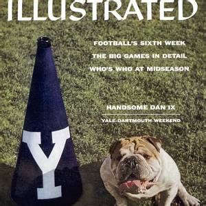 Yale Bulldogs Mascot Sports Illustrated Cover By Sports Illustrated