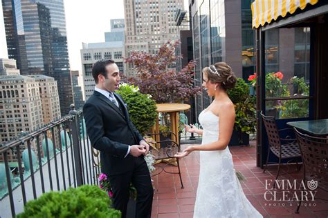 Yale Club Wedding Photos Picturesque Rooftop Views Of Manhattan