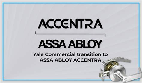 Yale Commercial Transition Assa Abloy Accentra Yale Commercial