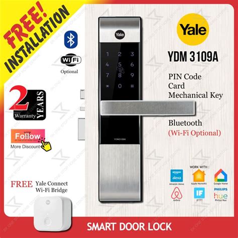 Yale Connect Wi Fi Bridge Smart Door Lock Price In India Buy Yale