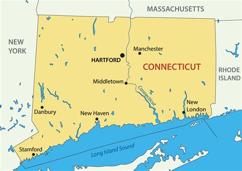 Yale Connecticut Map