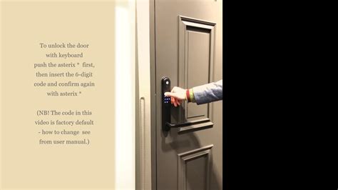 Yale Doorman Simple User Guide Youtube