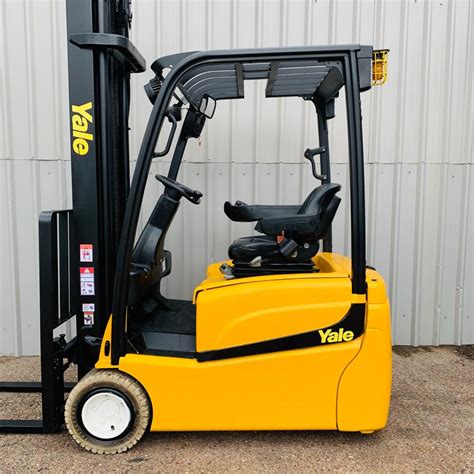 Yale Erp20vt Used 3 Wheel Electric Forklift 2637