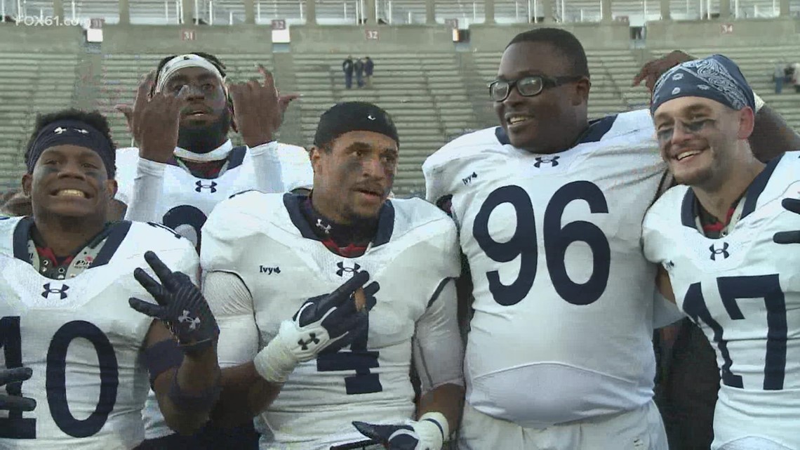 Yale Football Downs Harvard Wins Ivy League Title Outright