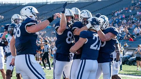 Yale Football Schedule: Plan Your Season Today