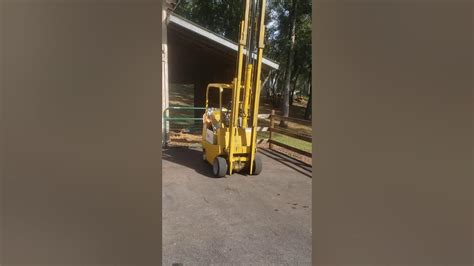 Yale Fork Lift 3 Stage Mast 3000Lb Max Lift Capacity Youtube