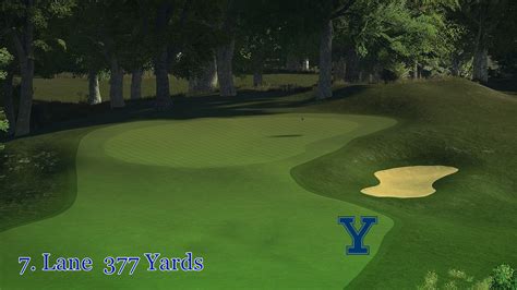 Yale Golf Course Lidar