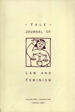 Yale Journal Of Law And Feminism