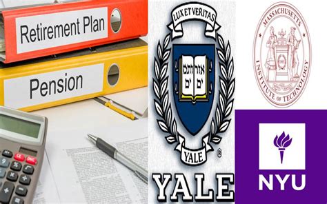 Yale Mit Nyu Sued Over Employee Retirement Plans