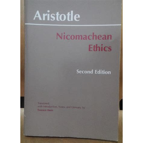 Yale Nus Aristotle Nicomachean Ethics Different Edition Hobbies