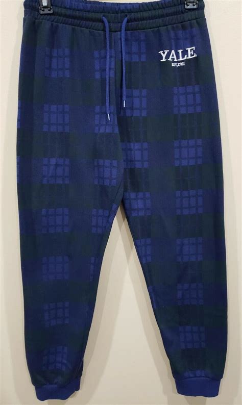 Yale Plaid Sweatpants