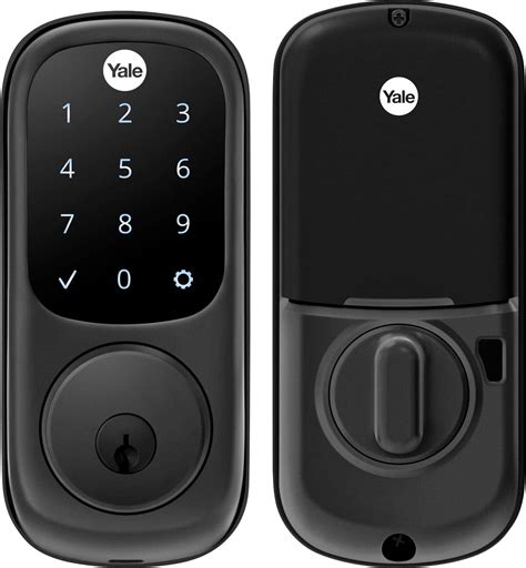 Yale Real Living Assure Lock Deadbolt With Touchscreen Keypad And Z