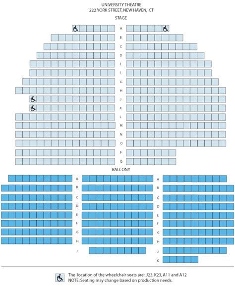 Yale Rep Schedule: Master Showtimes