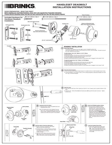 Yale Ridgefield Handleset Guide: Installation Made Easy