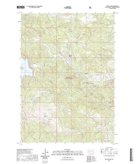 Yale South Dakota Us Topo Map Mytopo Map Store