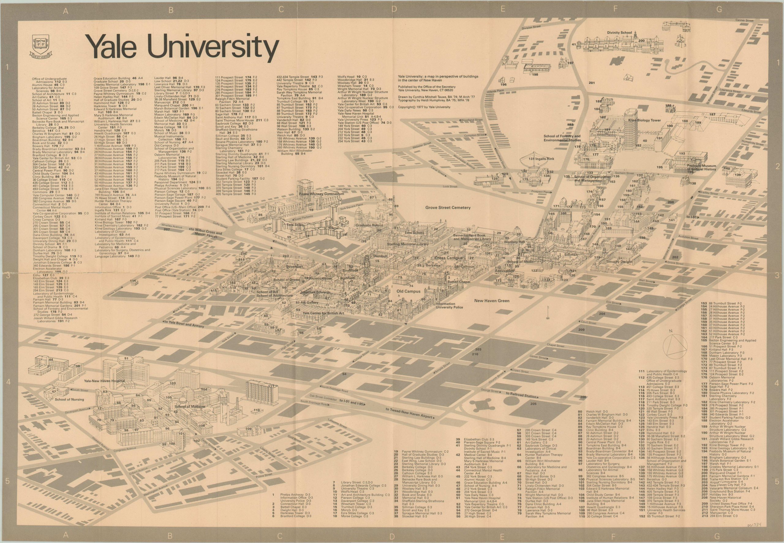 Yale University Curtis Wright Maps