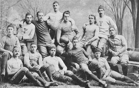 Yale University Football Team In 1882 Vintage Photo Art Print Ready To