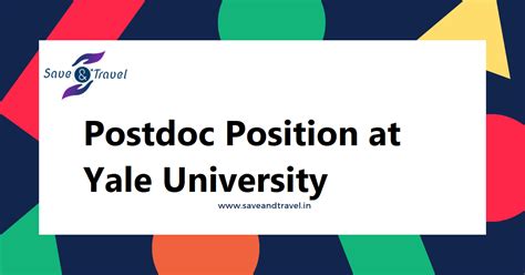 Yale University Postdoc Position