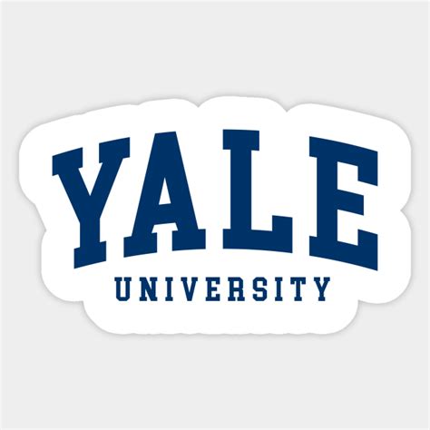 Yale University Vintage Sticker