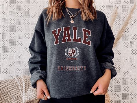 Yale University Yale Sweatshirt Vintage Sweater Ivy League Etsy