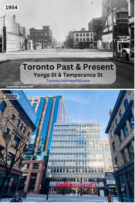 Yonge St Amp Temperance St Toronto Past Amp Present Past Toronto Life