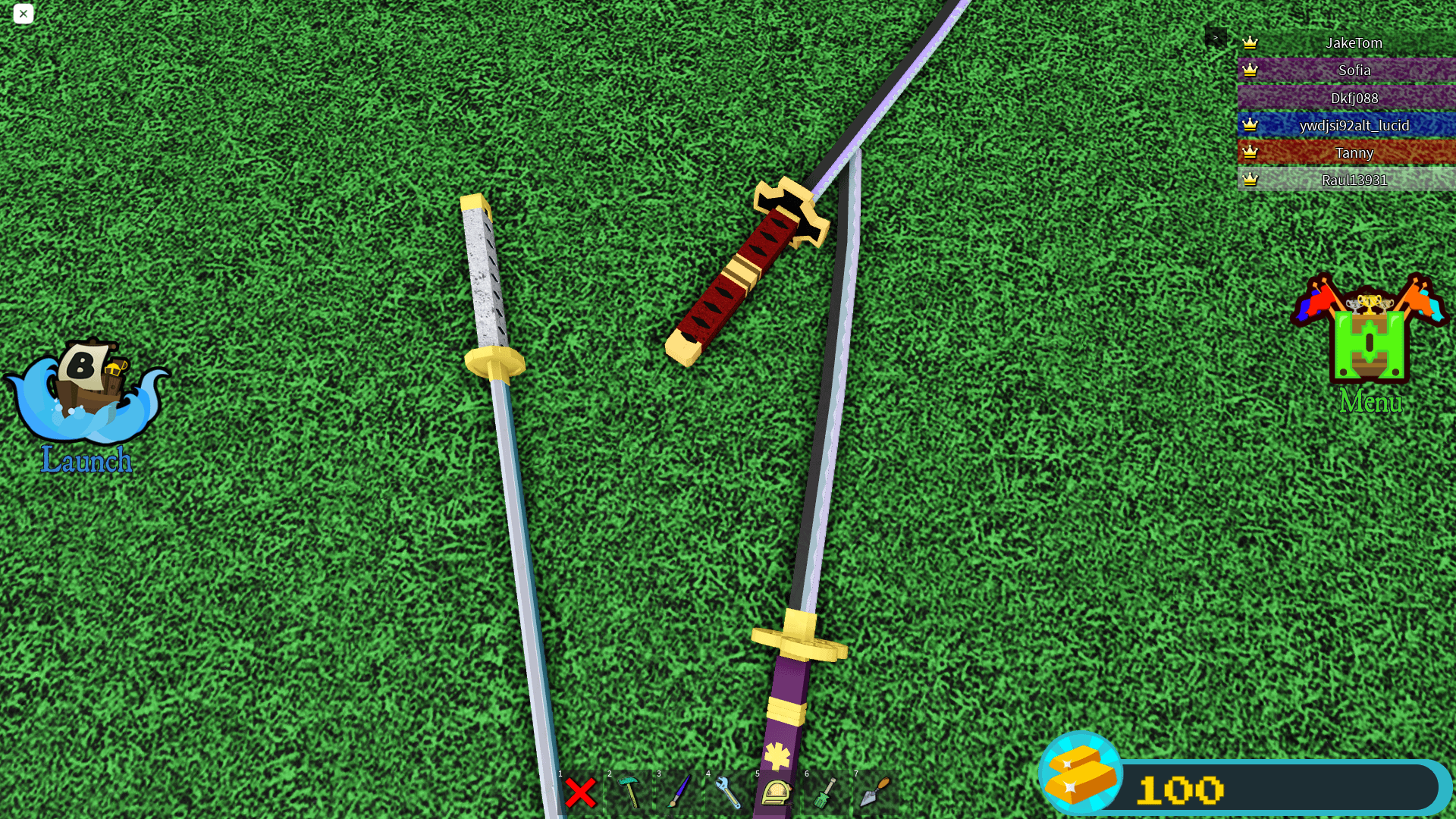 Zoro's Current Swords