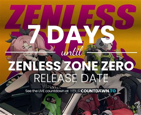 Zzz 3 Days Countdown To Release Event Zenless Zone Zero Hoyolab